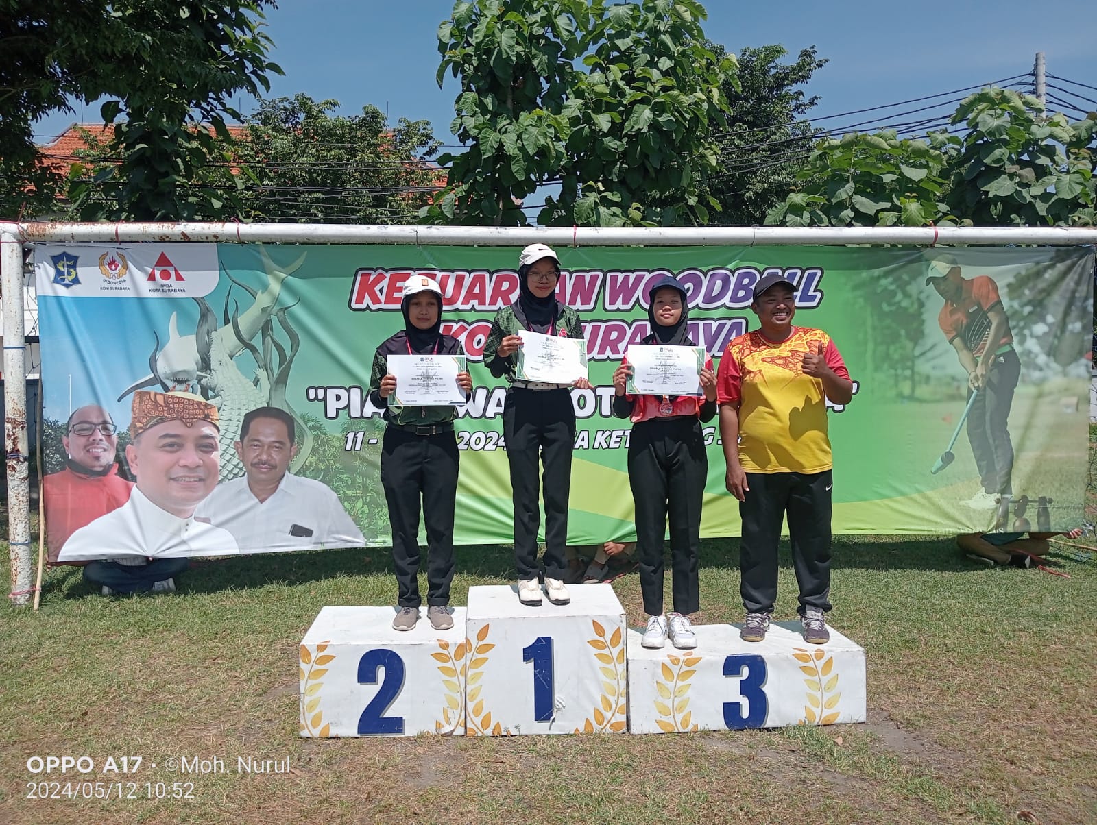Juara 3 SINGLE STROKE PUTRI